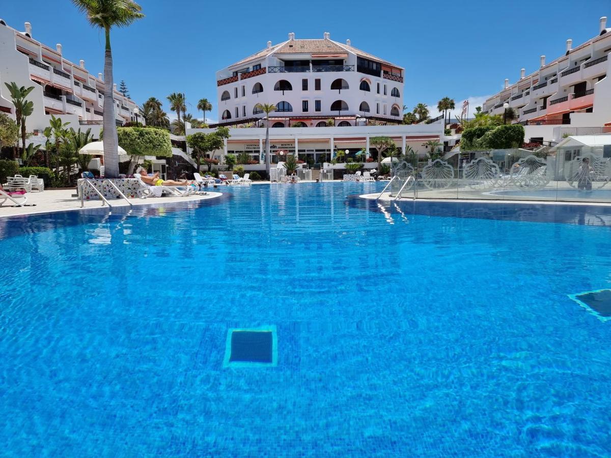 Casa Teide, Ground Floor Apartment Parque Santiago 1, Heated Pool, 100 M To Sea And Beach, Wifi Playa de las Américas Dış mekan fotoğraf