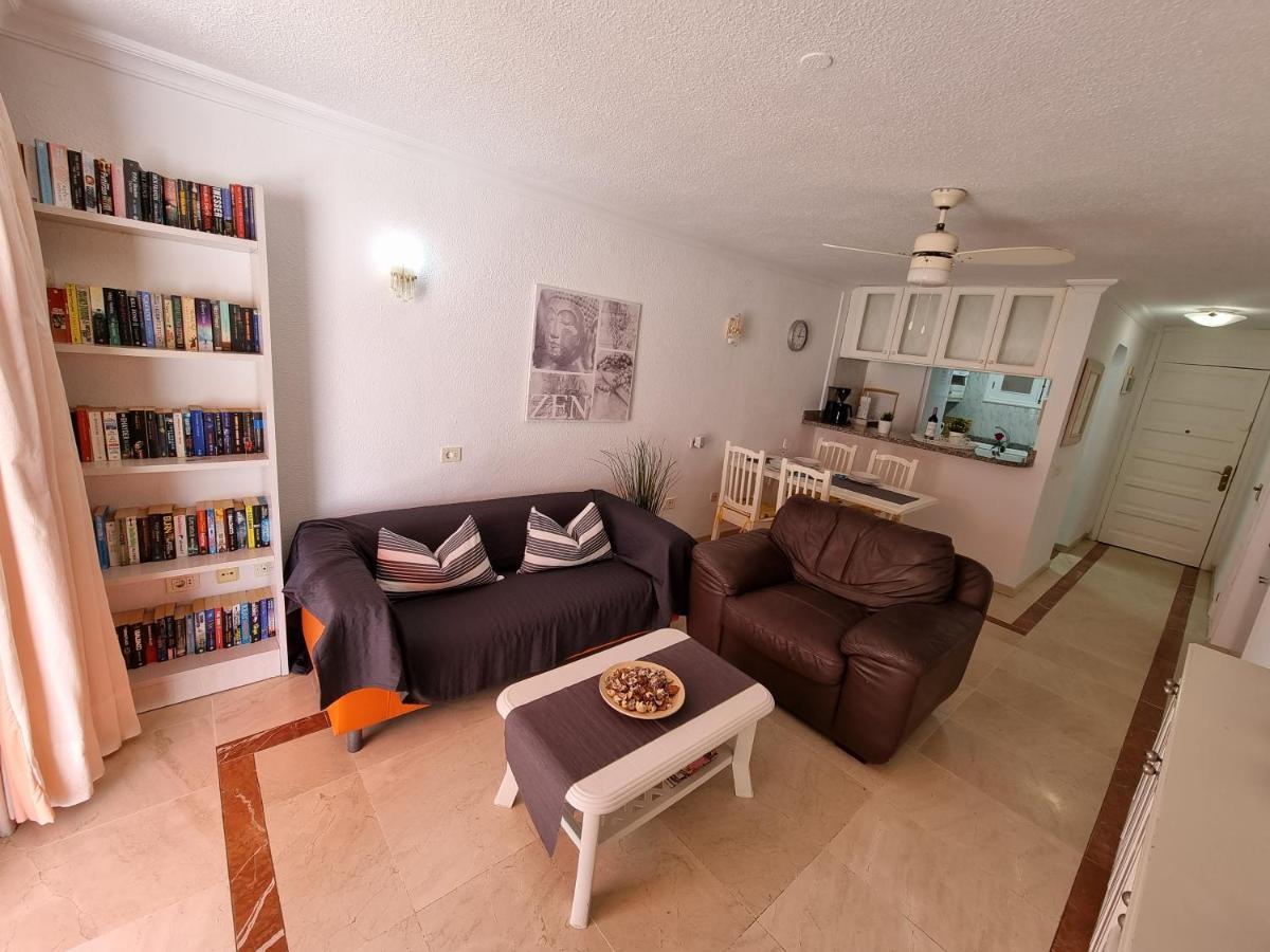 Casa Teide, Ground Floor Apartment Parque Santiago 1, Heated Pool, 100 M To Sea And Beach, Wifi Playa de las Américas Dış mekan fotoğraf
