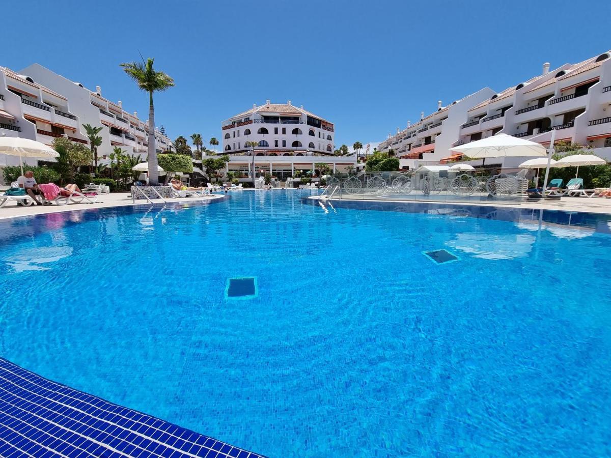 Casa Teide, Ground Floor Apartment Parque Santiago 1, Heated Pool, 100 M To Sea And Beach, Wifi Playa de las Américas Dış mekan fotoğraf