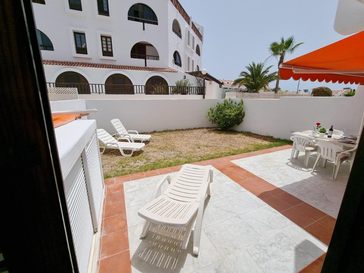 Casa Teide, Ground Floor Apartment Parque Santiago 1, Heated Pool, 100 M To Sea And Beach, Wifi Playa de las Américas Dış mekan fotoğraf