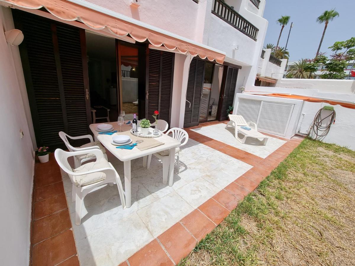 Casa Teide, Ground Floor Apartment Parque Santiago 1, Heated Pool, 100 M To Sea And Beach, Wifi Playa de las Américas Dış mekan fotoğraf