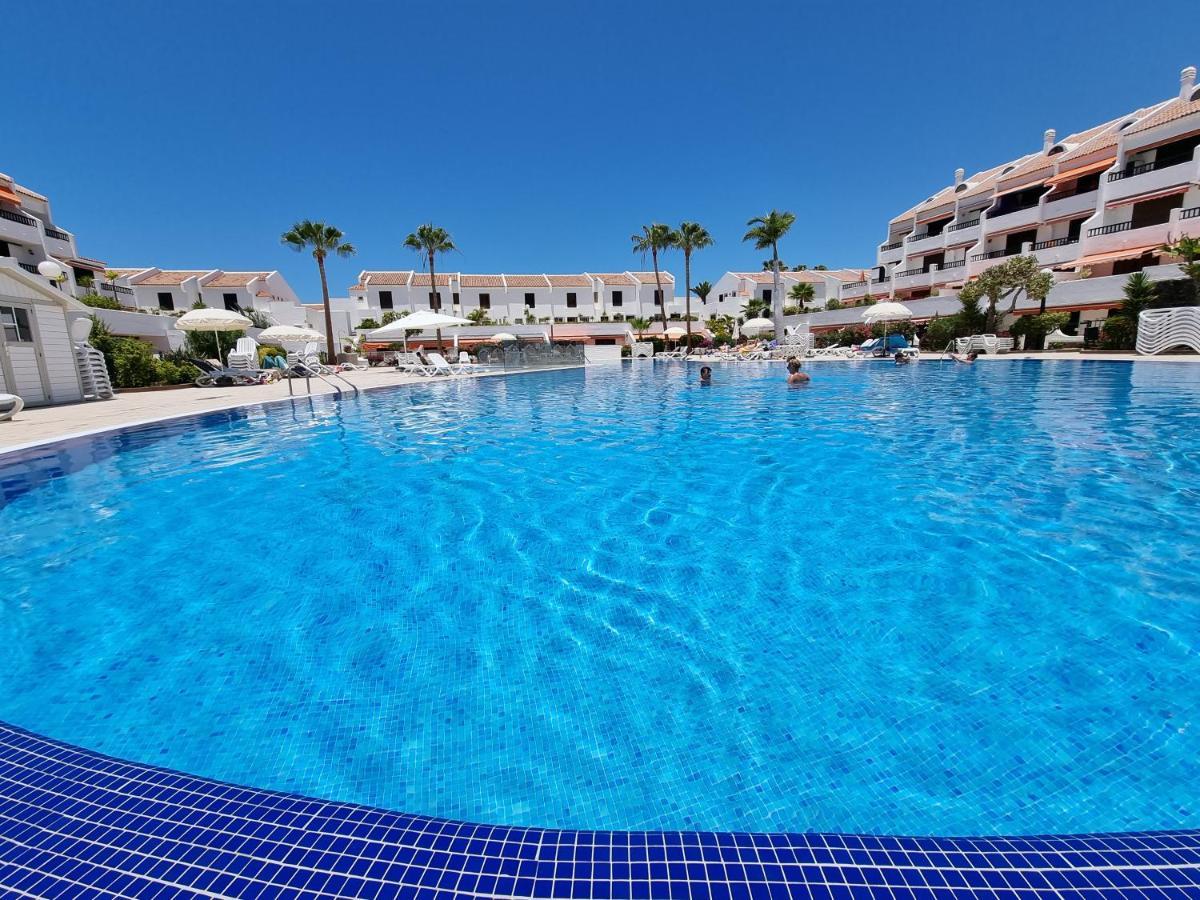 Casa Teide, Ground Floor Apartment Parque Santiago 1, Heated Pool, 100 M To Sea And Beach, Wifi Playa de las Américas Dış mekan fotoğraf