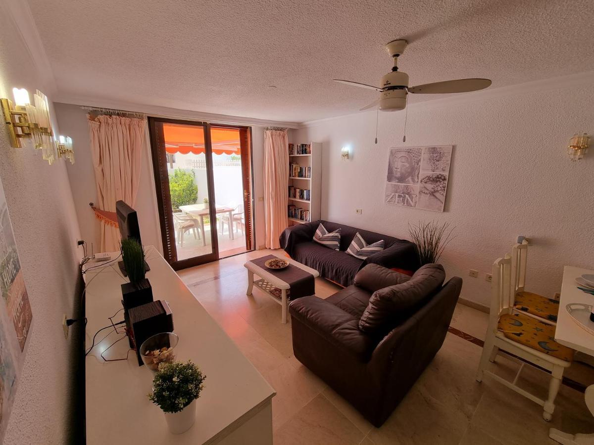 Casa Teide, Ground Floor Apartment Parque Santiago 1, Heated Pool, 100 M To Sea And Beach, Wifi Playa de las Américas Dış mekan fotoğraf