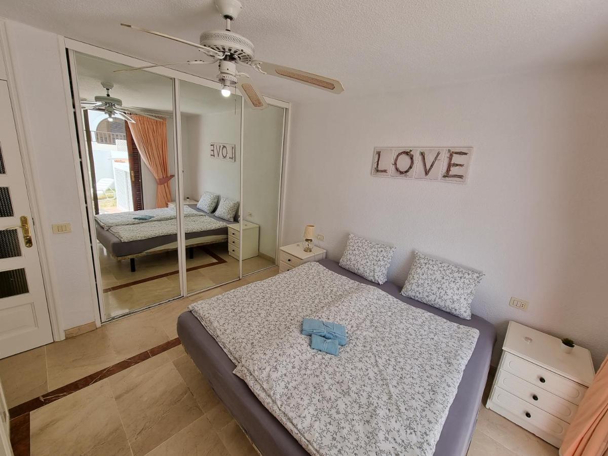 Casa Teide, Ground Floor Apartment Parque Santiago 1, Heated Pool, 100 M To Sea And Beach, Wifi Playa de las Américas Dış mekan fotoğraf