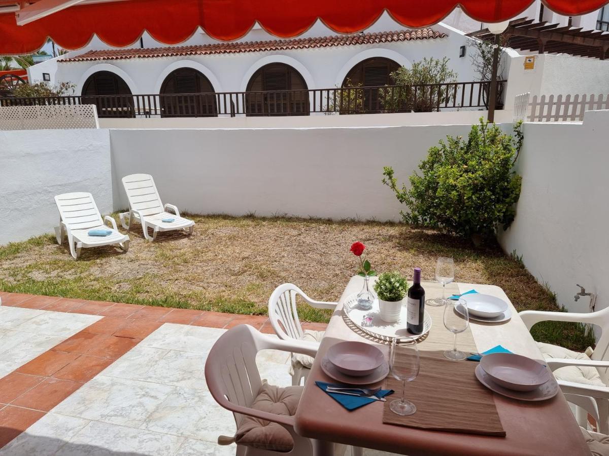 Casa Teide, Ground Floor Apartment Parque Santiago 1, Heated Pool, 100 M To Sea And Beach, Wifi Playa de las Américas Dış mekan fotoğraf